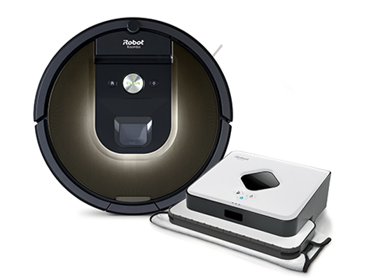 iRobot Roomba 980+ Braava 390T